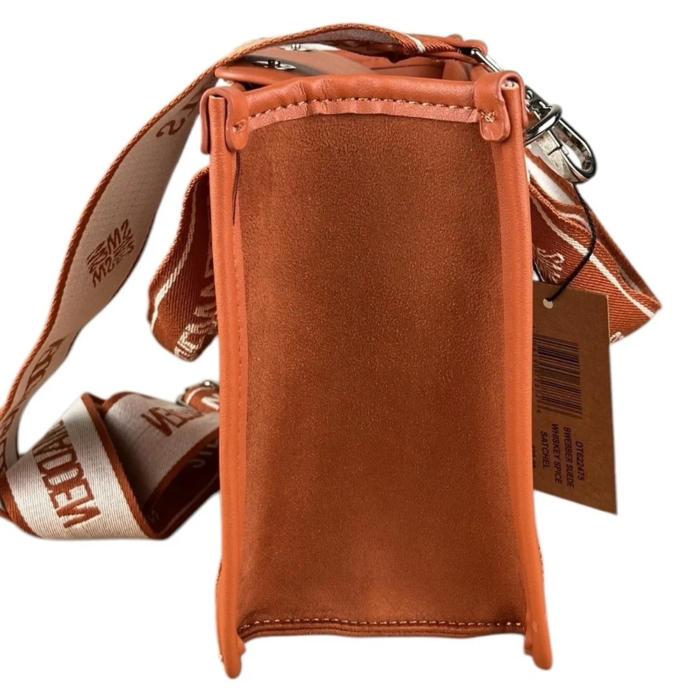 Steve Madden Webber Suede Satchel Crossbody NWT